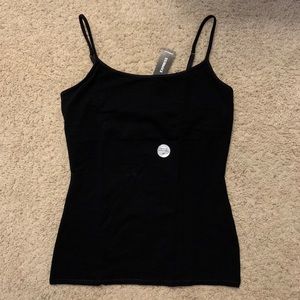 Express Black Cami w/ Built-In Bra